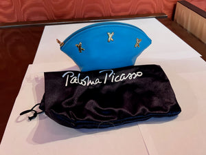 BRAND NEW Paloma Picasso Blue Cosmetic Bag