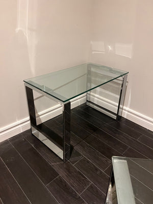 Glass Side Table
