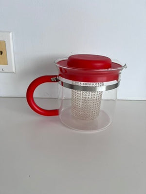 Bodum Red Teapot