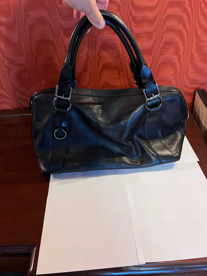 Jil Sander Black Leather Bag