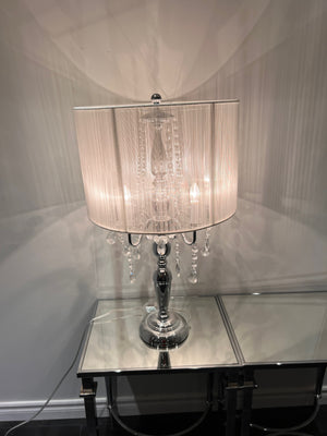 Single Urban Barn Pendant Table Lamp 30"H