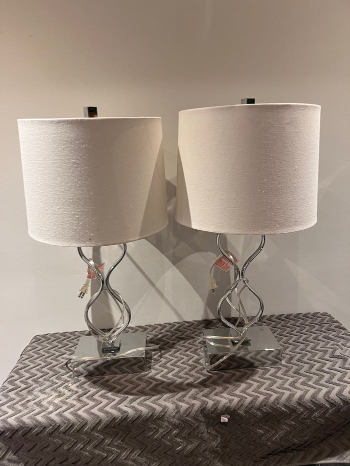 Pair of Table Lamps- 26.5"h