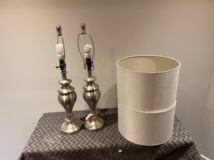 Pair of Table Lamps- 27"