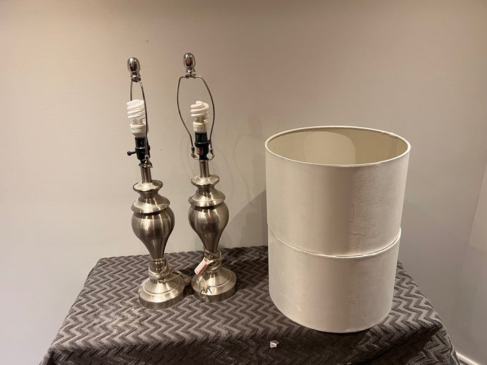 Pair of Table Lamps- 27"