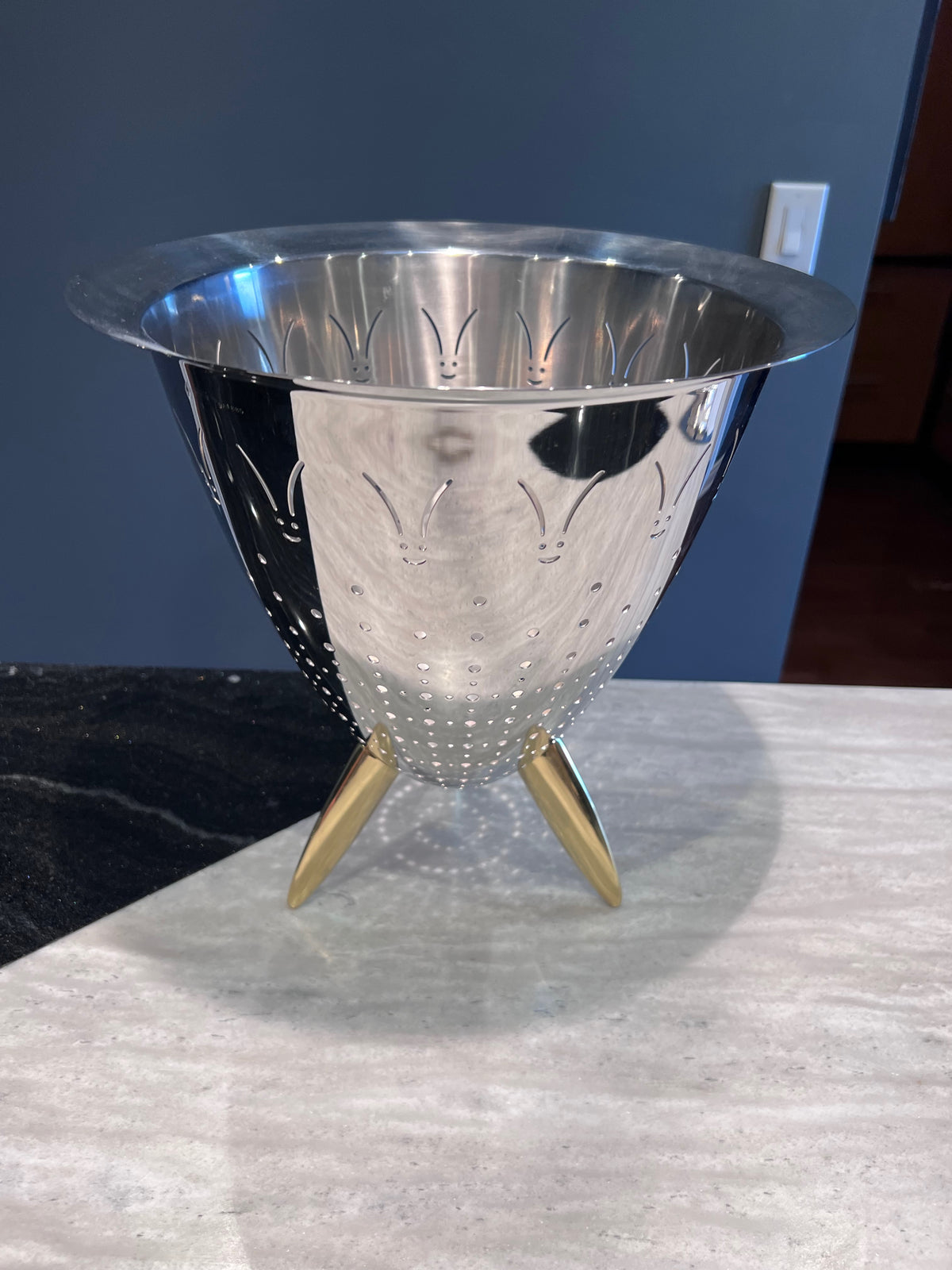 Alessi "Max le Chinois" Tripod Colander, Designed by Philippe Starck