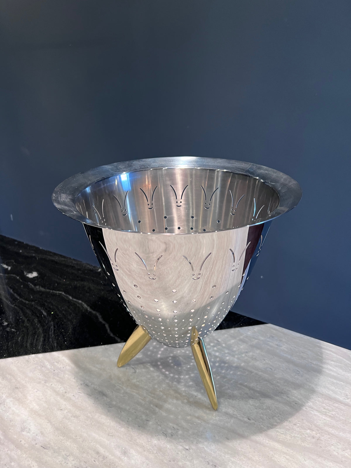 Alessi "Max le Chinois" Tripod Colander, Designed by Philippe Starck