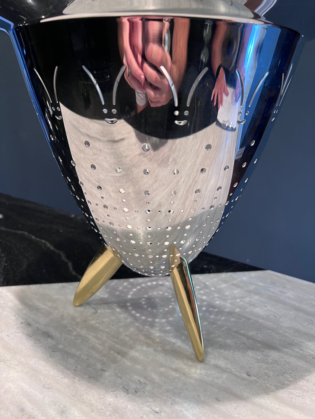 Alessi "Max le Chinois" Tripod Colander, Designed by Philippe Starck