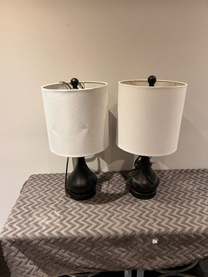 Pair of Table Lamps- 20"