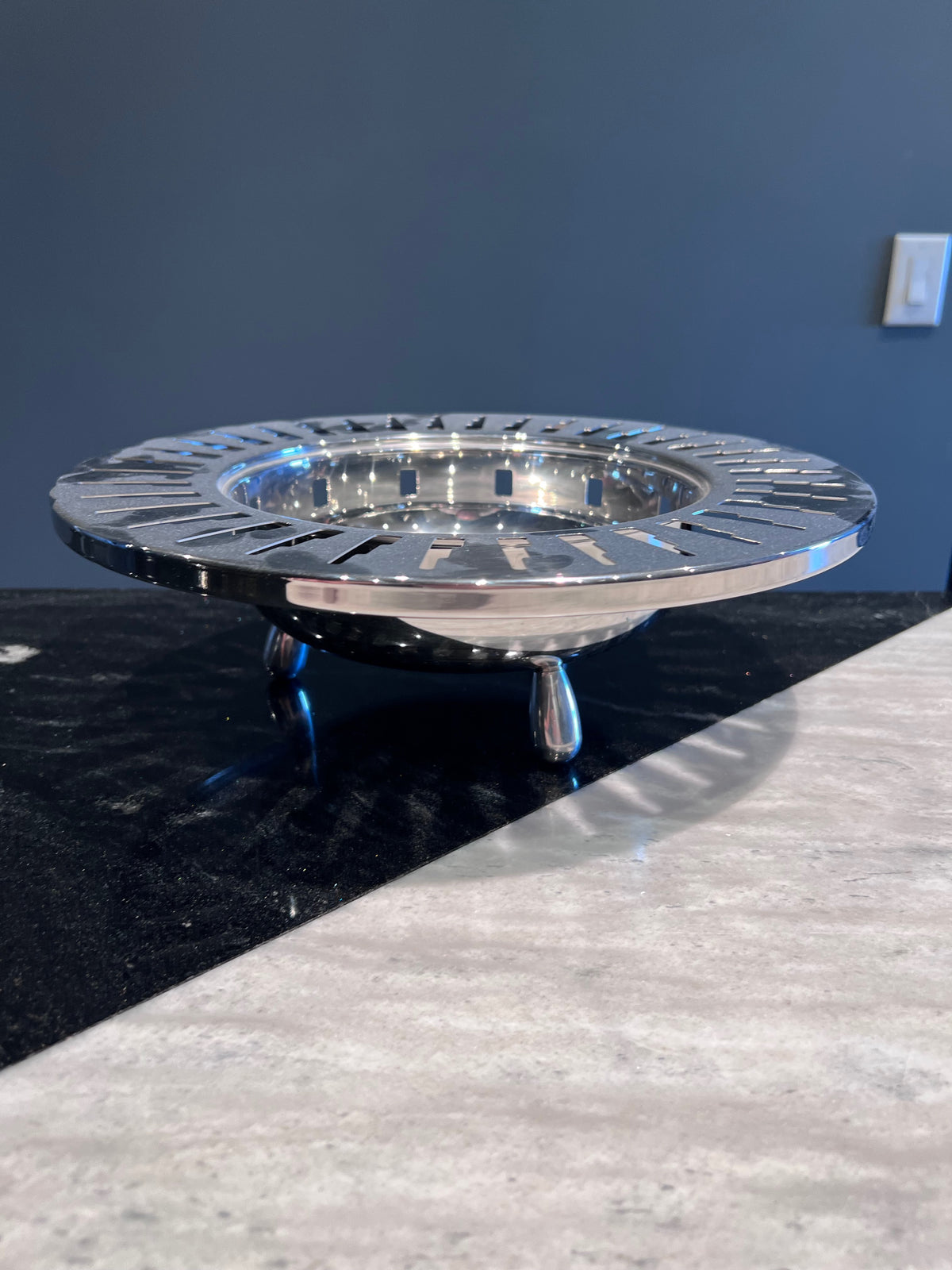 Alessi Cutout Skyscraper Footed Bowl (*on 1st Dibs for $595)