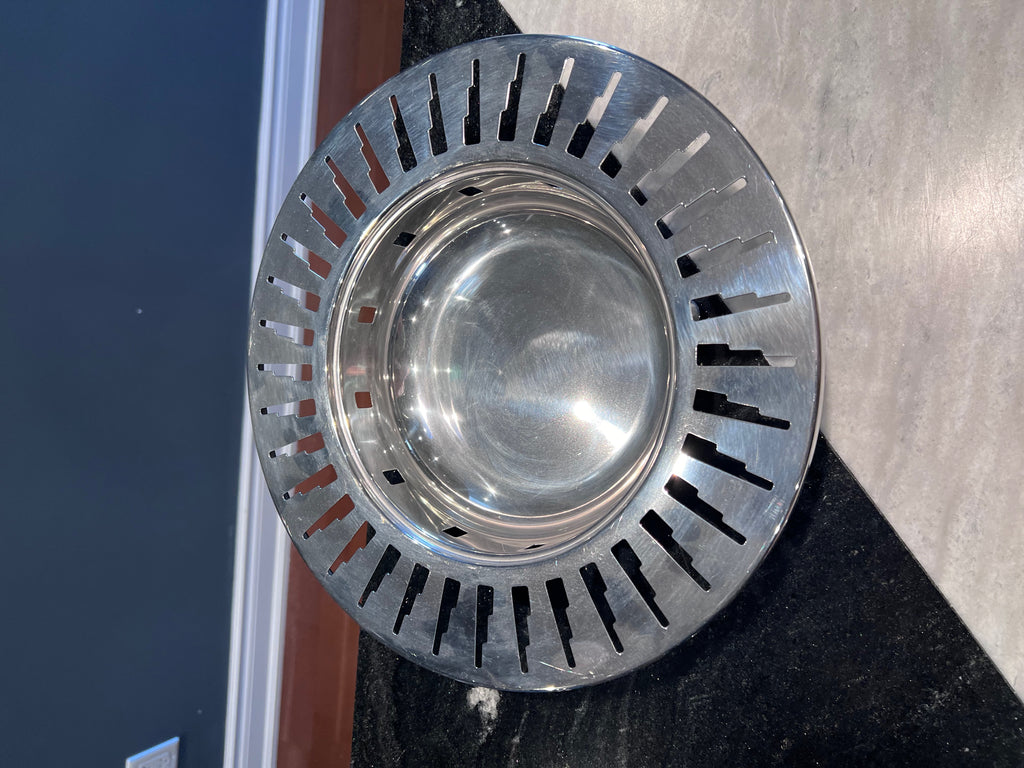 Alessi Cutout Skyscraper Footed Bowl (*on 1st Dibs for $595)