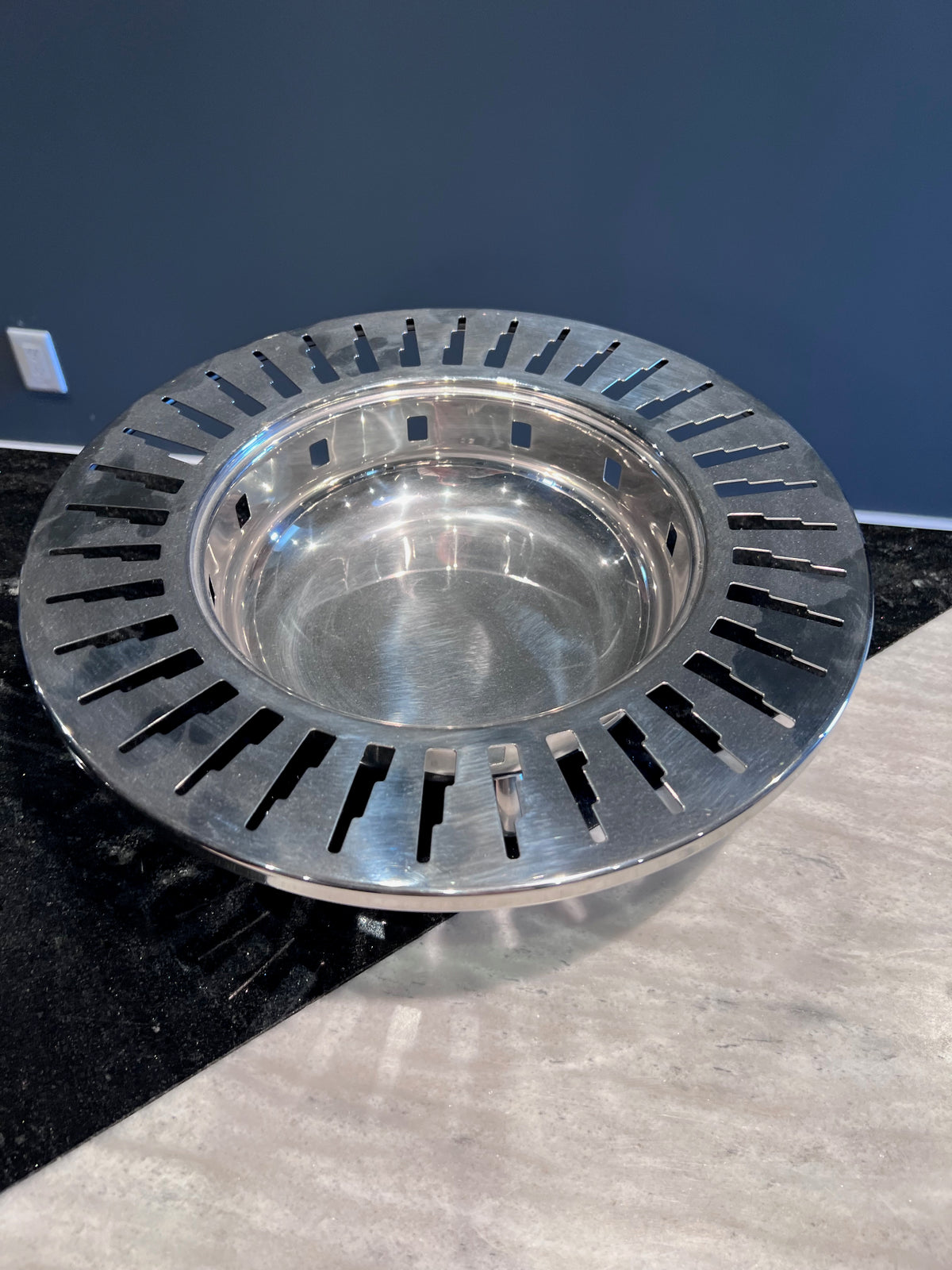 Alessi Cutout Skyscraper Footed Bowl (*on 1st Dibs for $595)