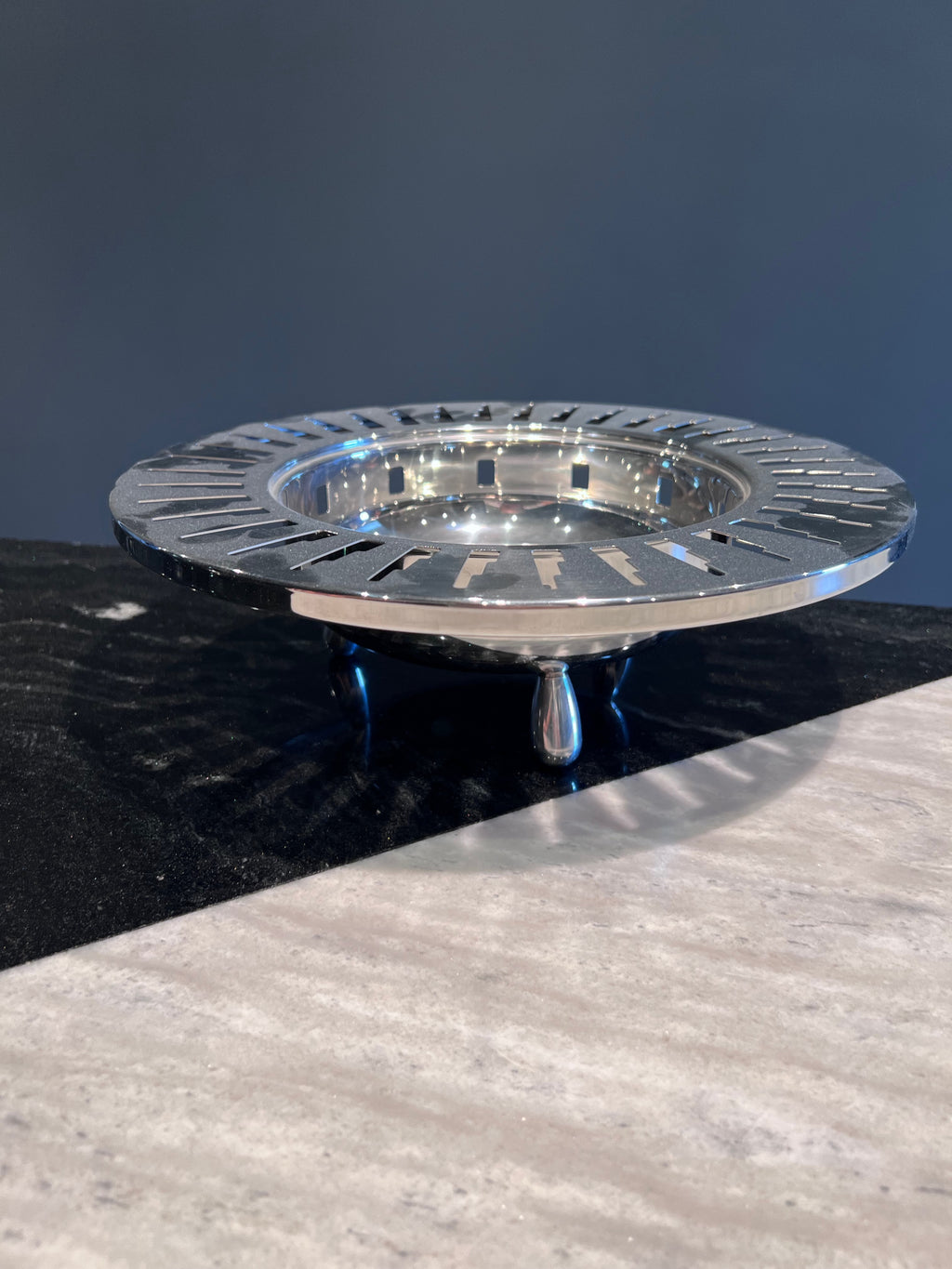 Alessi Cutout Skyscraper Footed Bowl (*on 1st Dibs for $595)