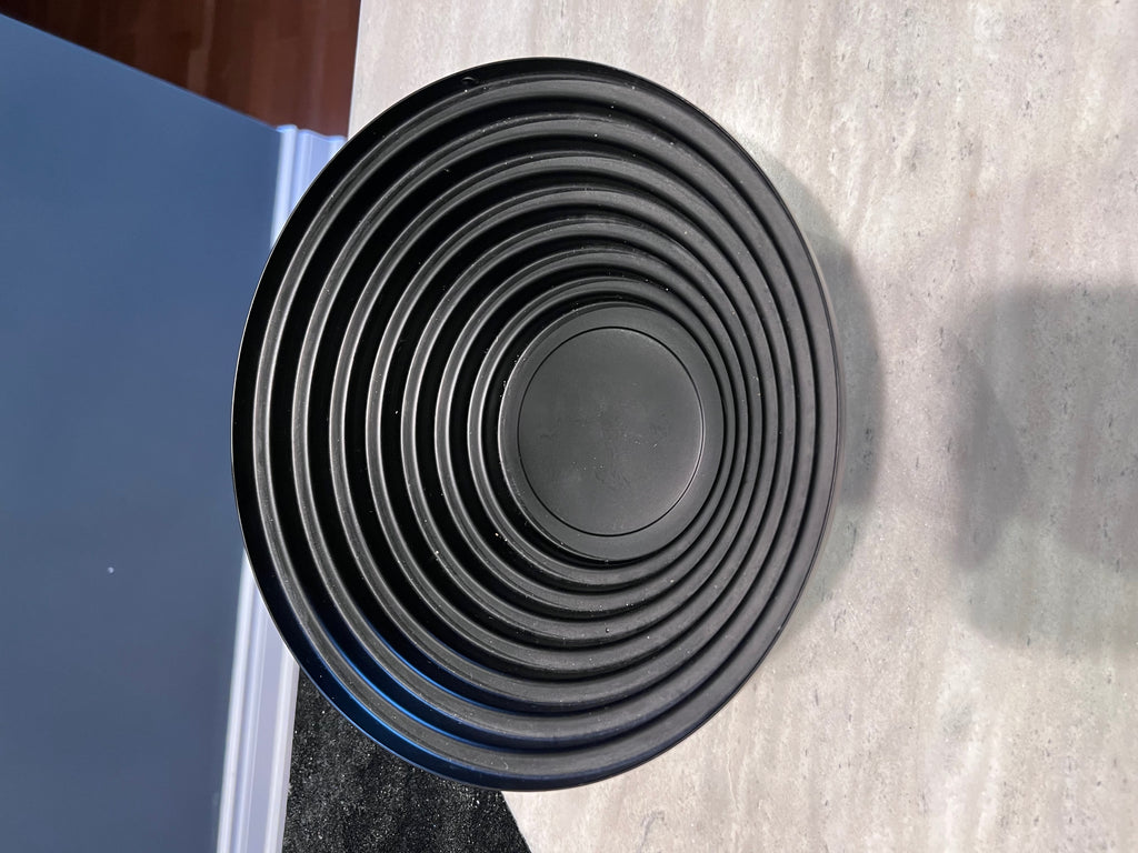 Alessi Maya Black Bowl, Designed by Giulio Confalonieri