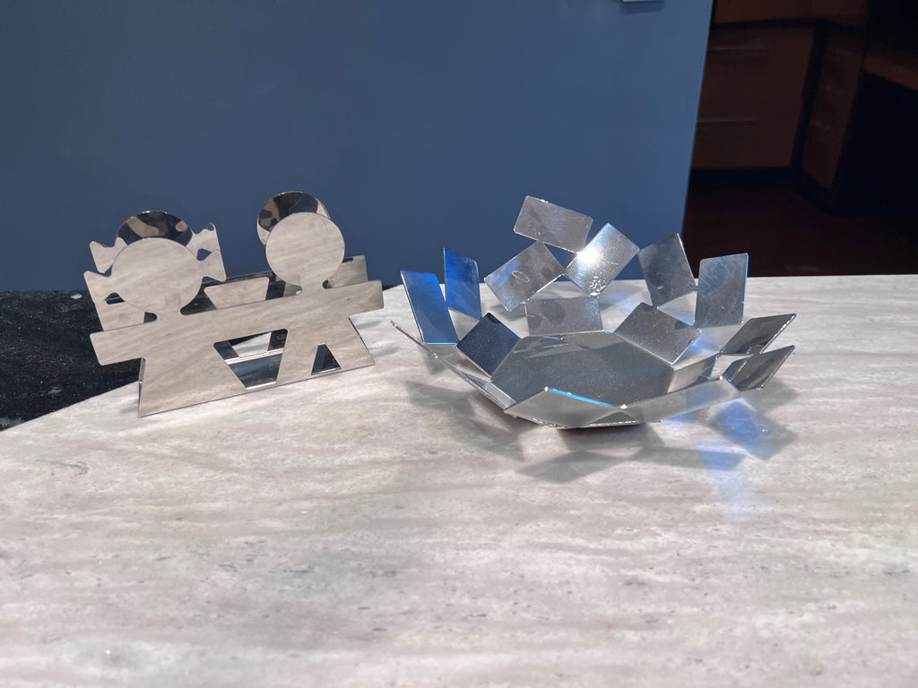 Alessi La Stanza Dello Scirocco Fruit Holder + Girotondo napkin Holder