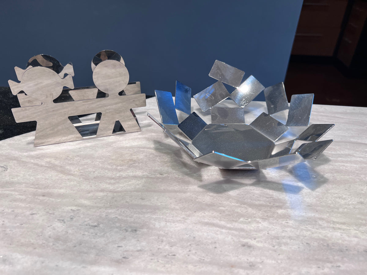Alessi La Stanza Dello Scirocco Fruit Holder + Girotondo napkin Holder