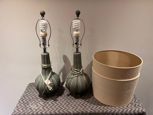 Pair of Table Lamps- 28"
