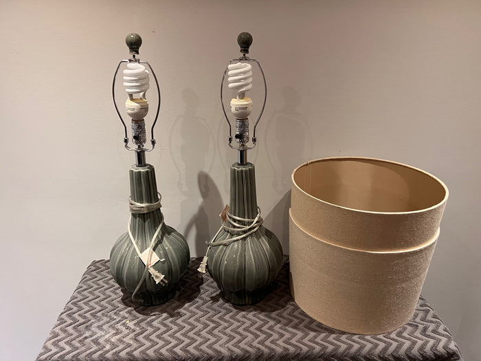 Pair of Table Lamps- 28"