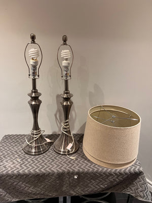 Pair of Table Lamps- 31"