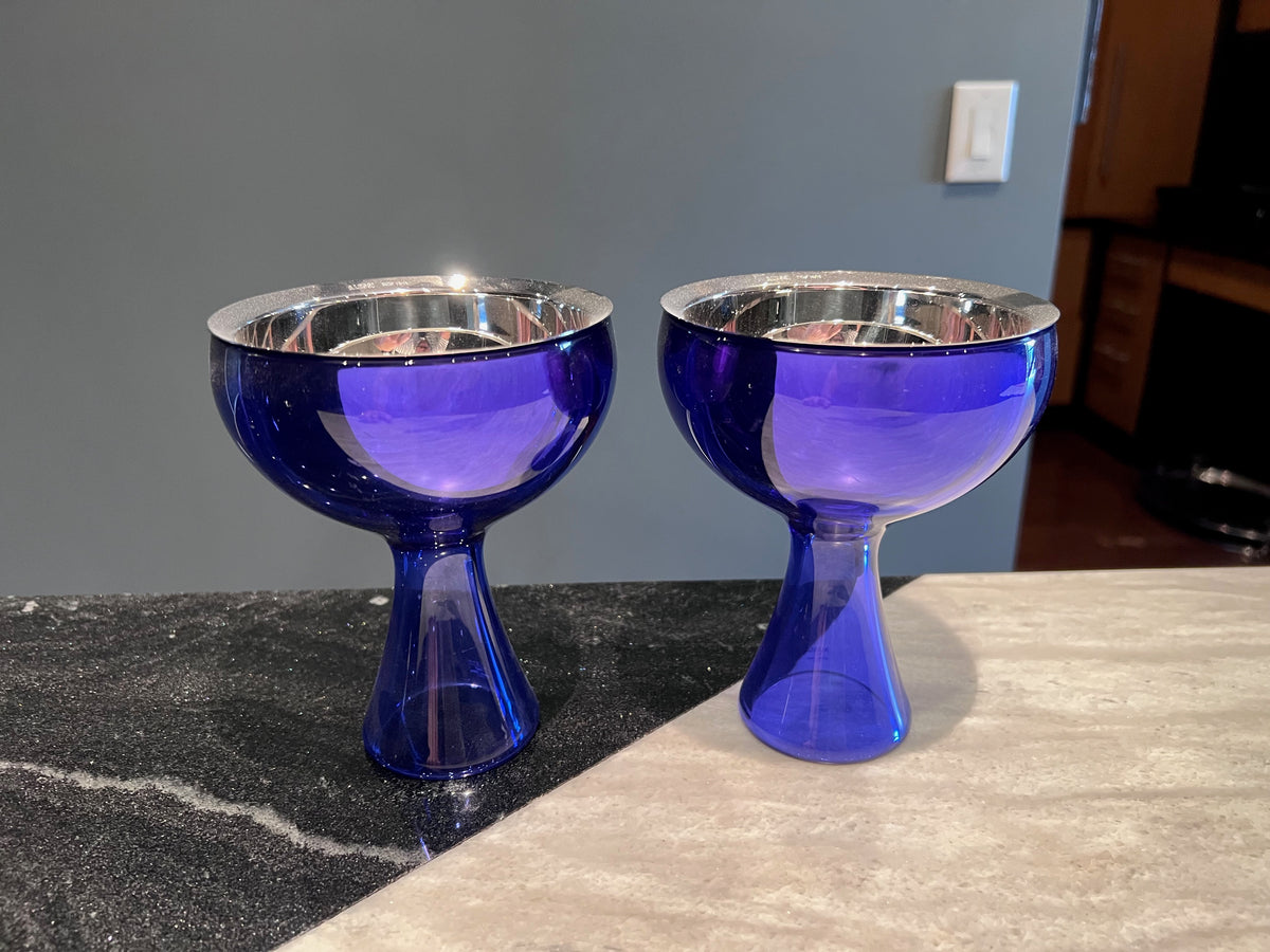 2 Alessi Big Love Dessert Bowls, Designed by Miriam Mirri