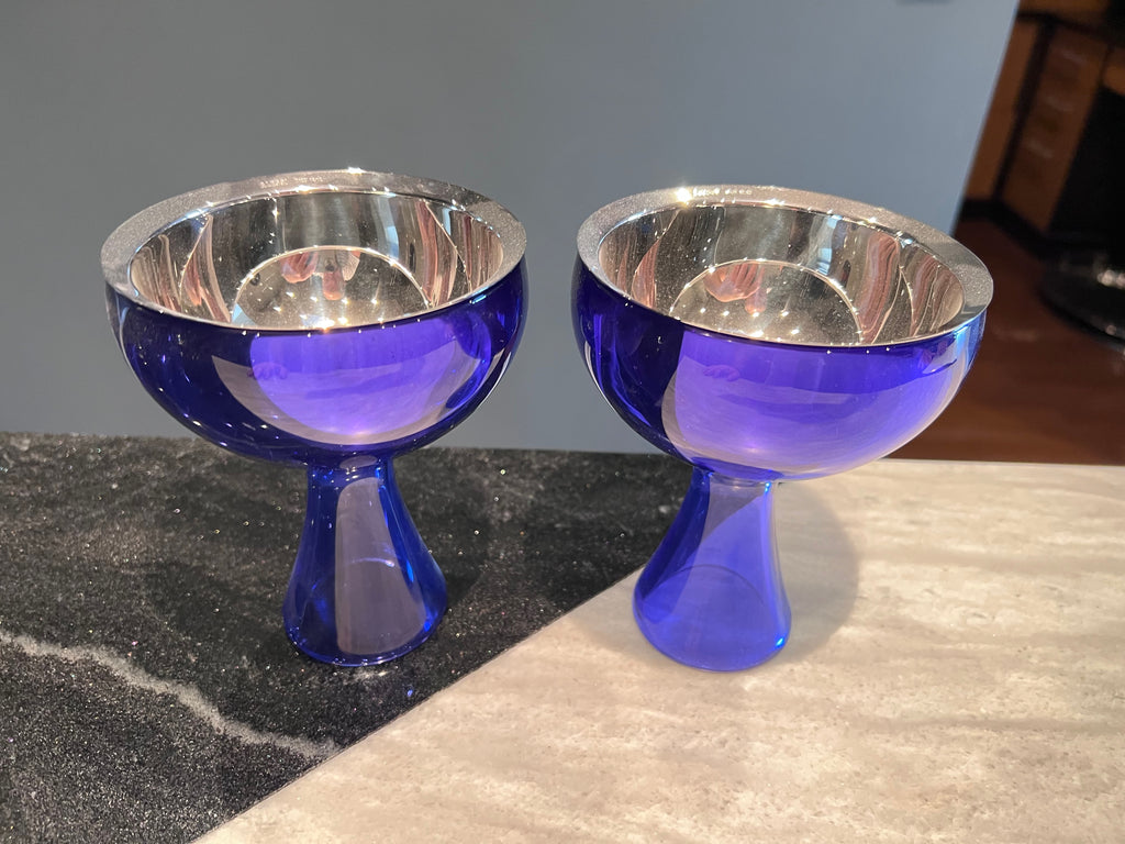 2 Alessi Big Love Dessert Bowls, Designed by Miriam Mirri