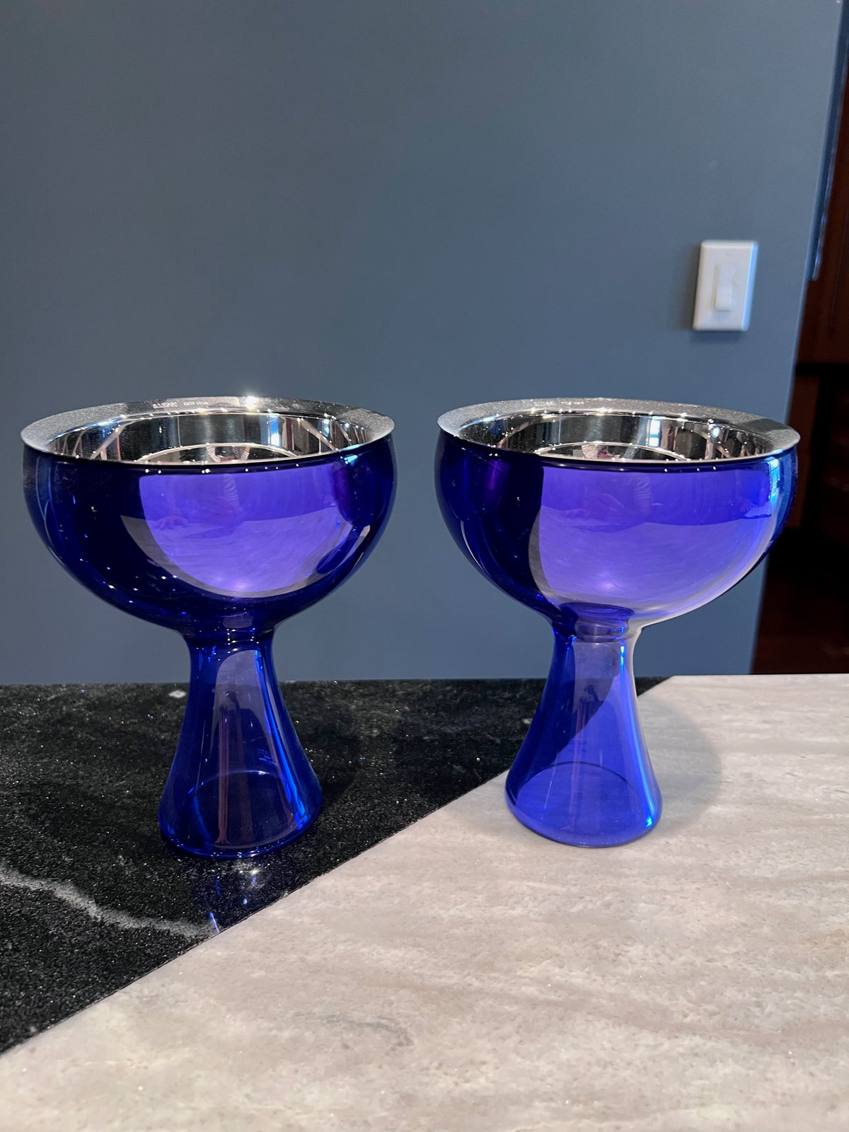 2 Alessi Big Love Dessert Bowls, Designed by Miriam Mirri