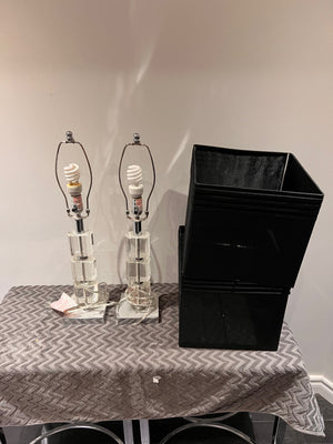 Pair of Table Lamps- 24"