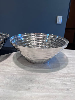 2 Alessi Maya Bowls, Designed by Giulio Confalonieri
