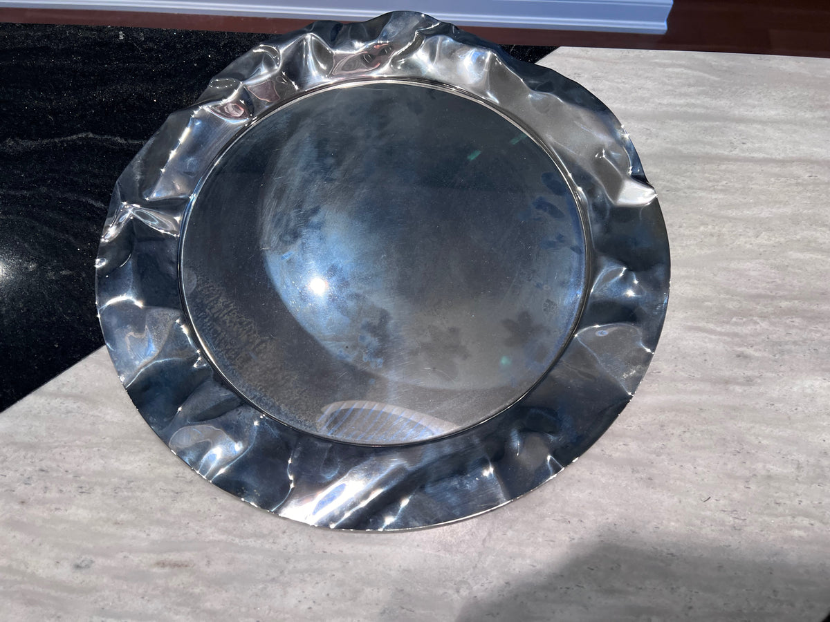 Alessi Foix Round Tray- 17.25" dia