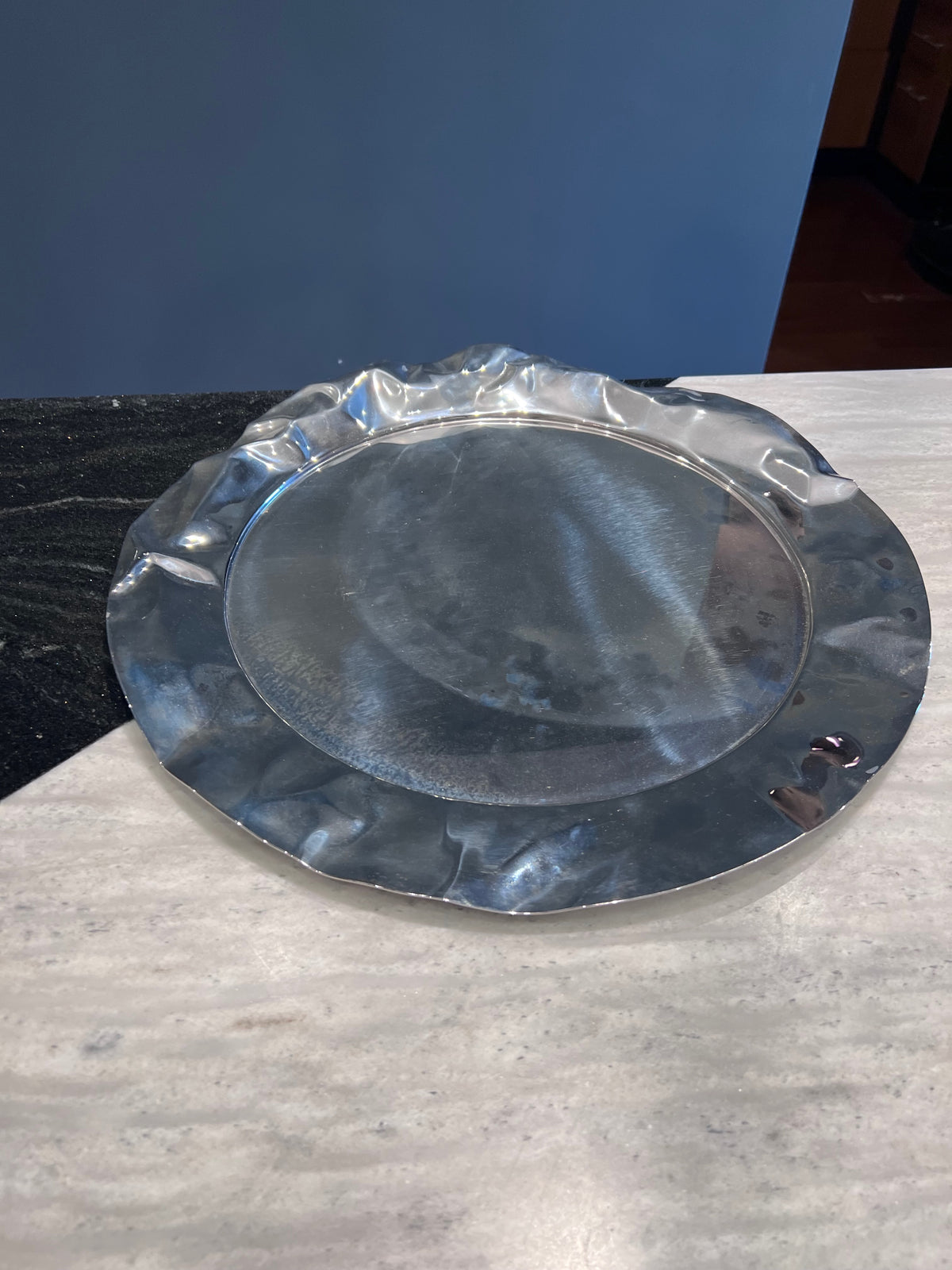 Alessi Foix Round Tray- 17.25" dia