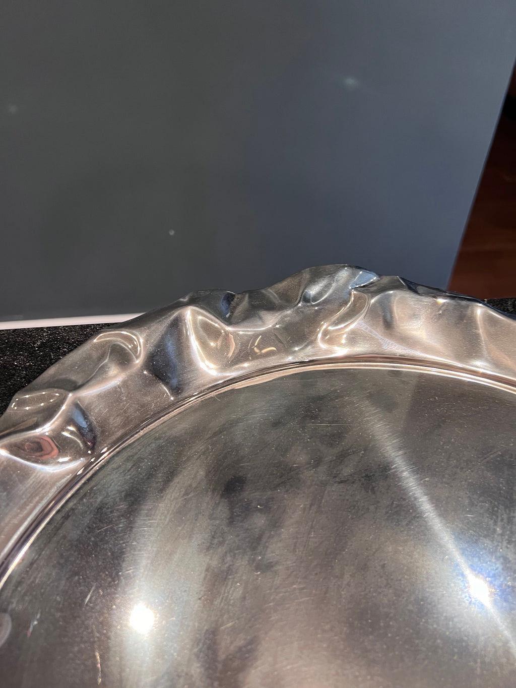 Alessi Foix Round Tray- 17.25" dia