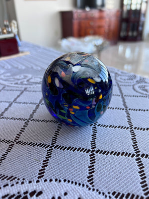 Jim Karg Art Glass Paperweight