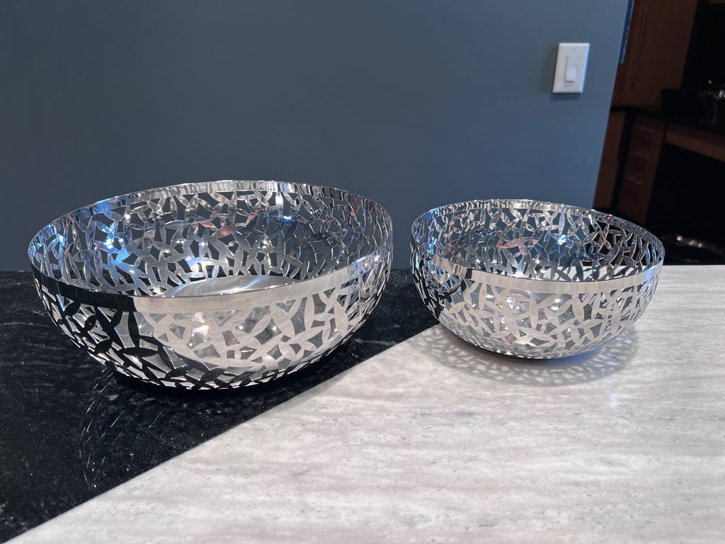2 Alessi Cactus Fruit Bowls, Designed by Marta Sansoni