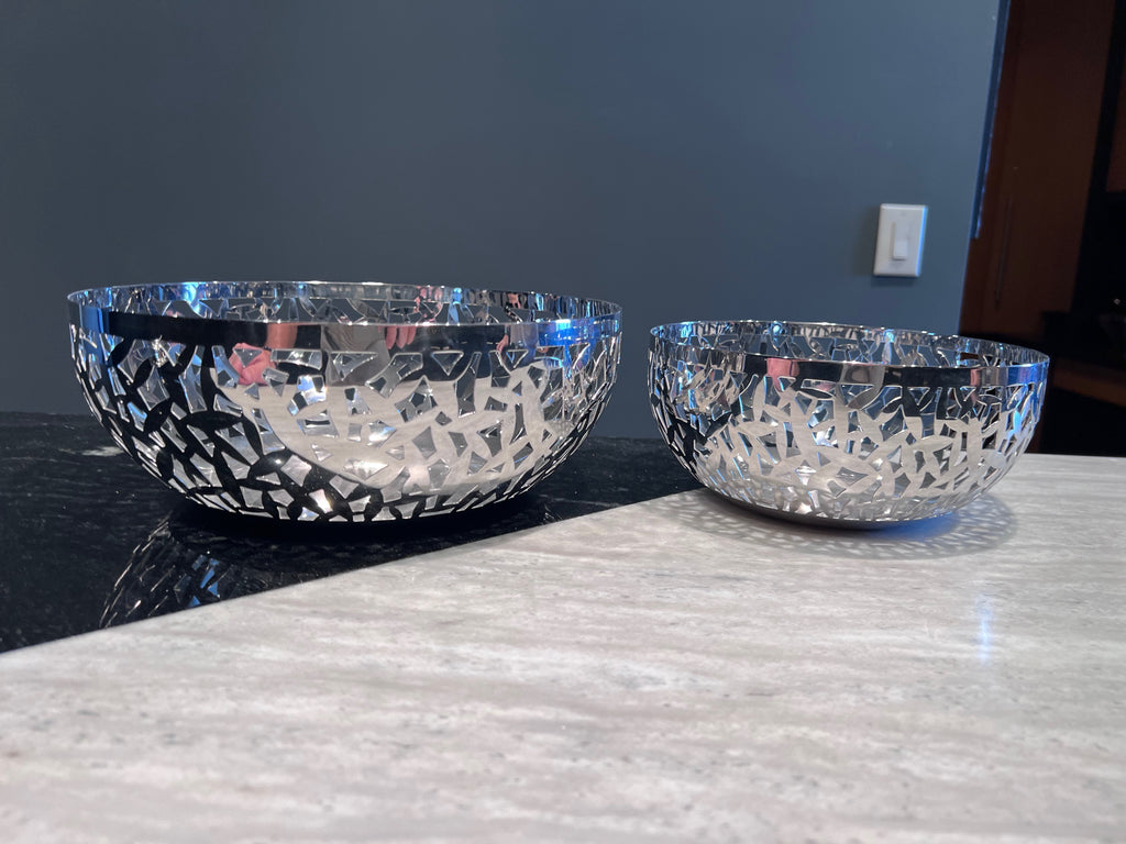 2 Alessi Cactus Fruit Bowls, Designed by Marta Sansoni