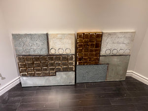 Pair of Abstract Wall Art