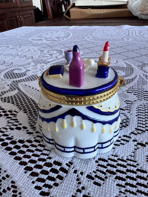 Aviv Judaica Imports Shabbat Table Trinket Box