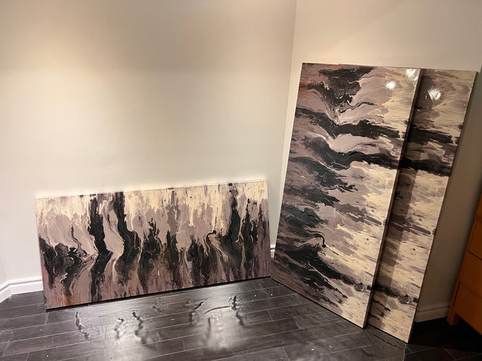 Wall Art Abstract Swirls (*3 available- sold individually- select quantity)