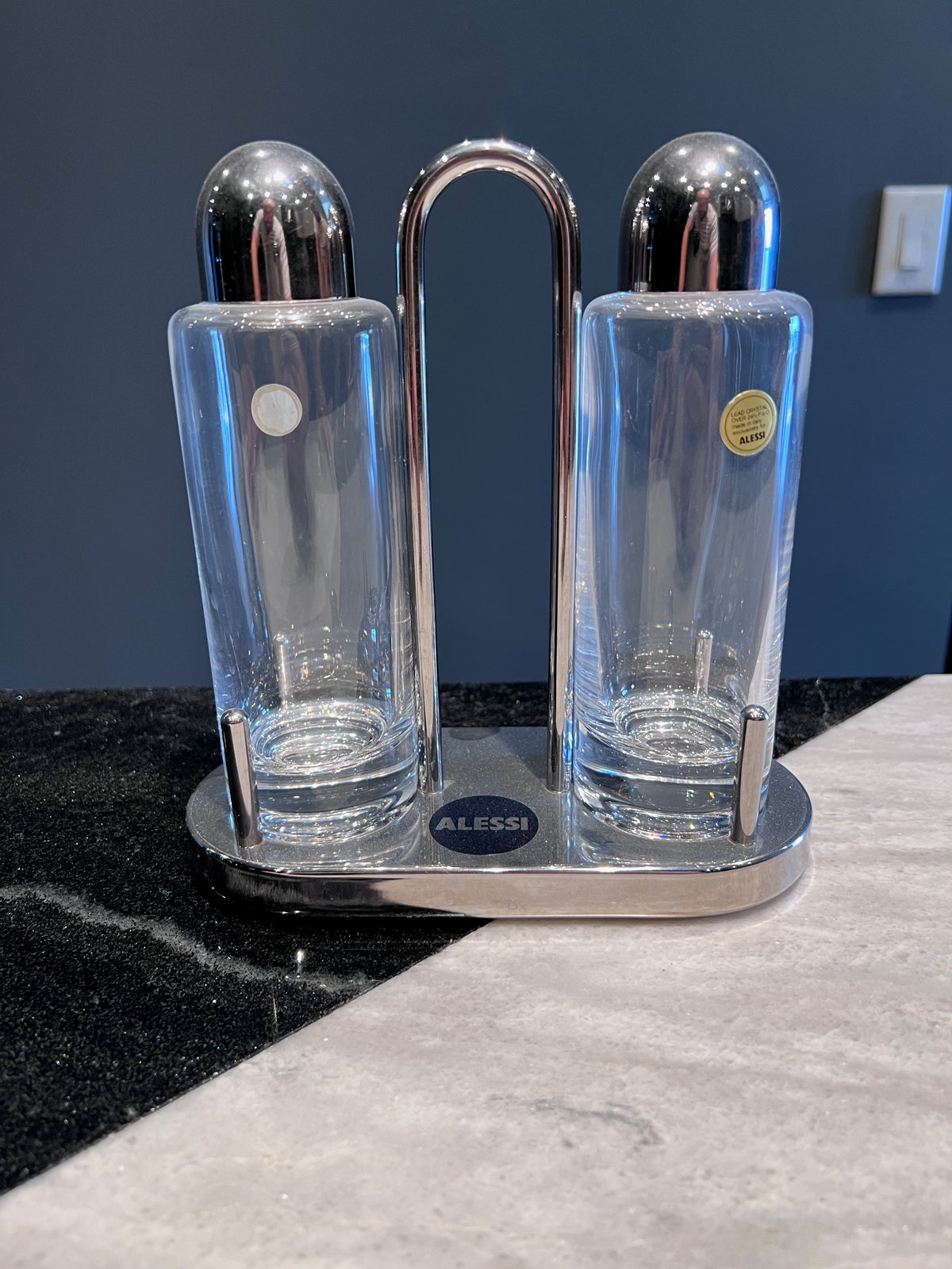 Alessi 5074 Oil-Vinegar Set