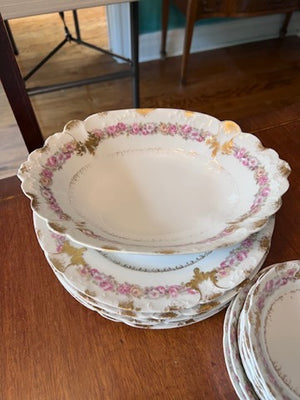 Vintage Ch Field Haviland GDA Limoges France Dinnerware Lot