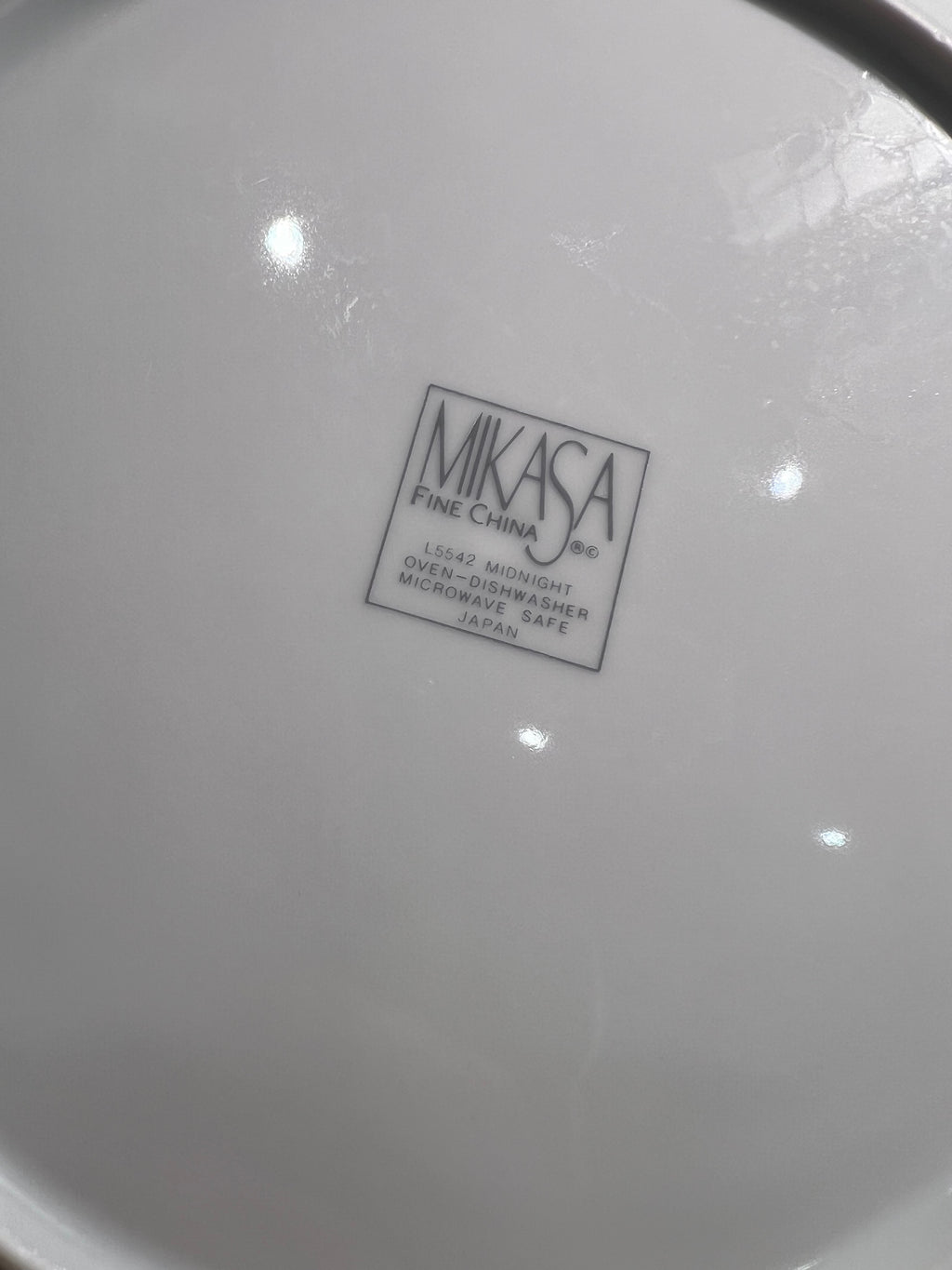 Mikasa Fine China L5542 Midnight Set, Service for 15