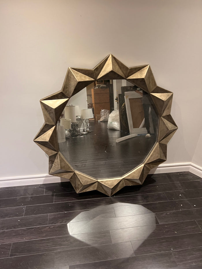 Sun/Star Gold Mirror 46"D