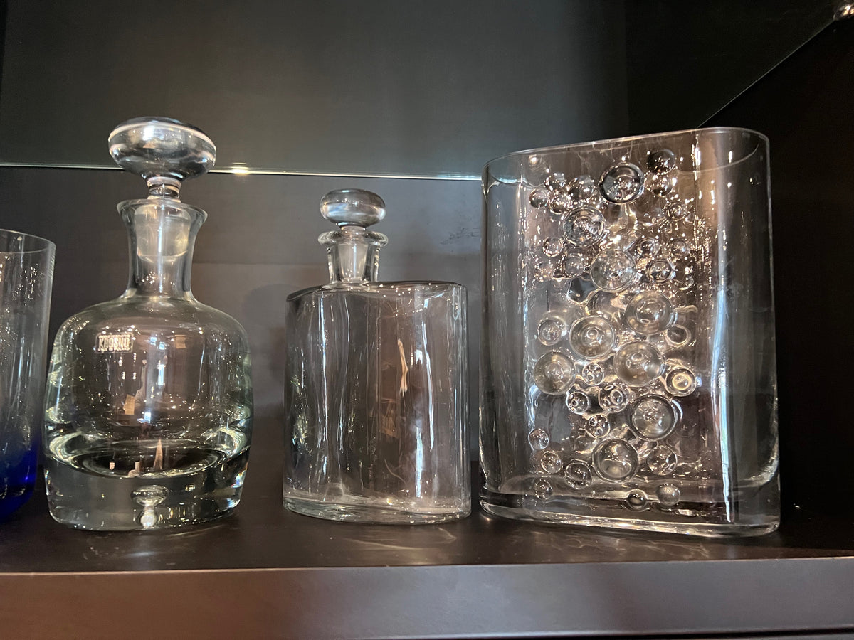 Decanter + Vase Lot