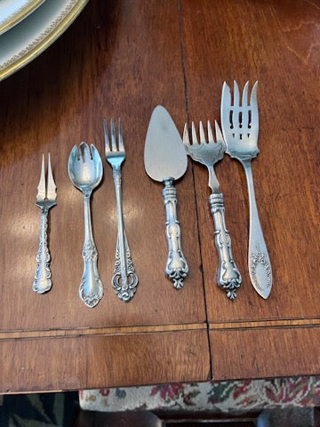 Sterling Silver Serving Utensil Lot