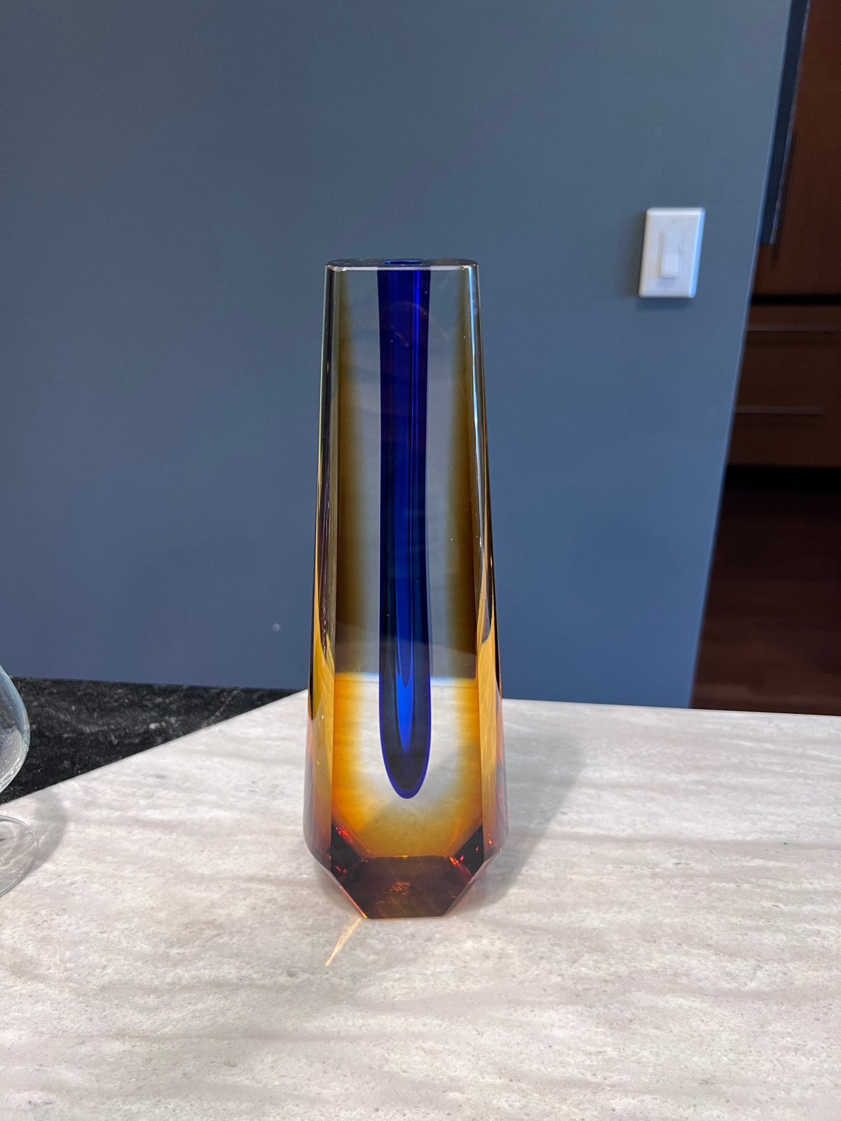 MCM Pavel Hlava for Egermann Exbor- Czech Monolith Vase, 1958
