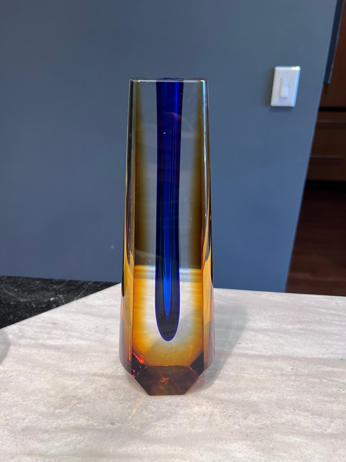 MCM Pavel Hlava for Egermann Exbor- Czech Monolith Vase, 1958