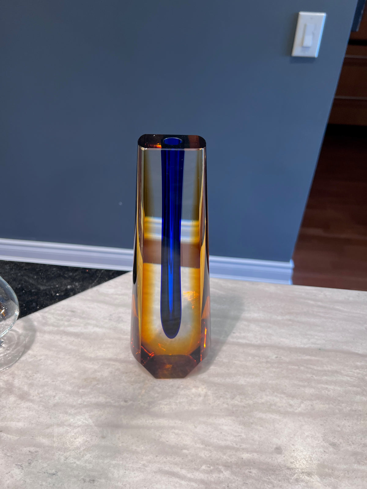 MCM Pavel Hlava for Egermann Exbor- Czech Monolith Vase, 1958