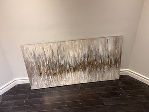 Wall Art Abstract Gold