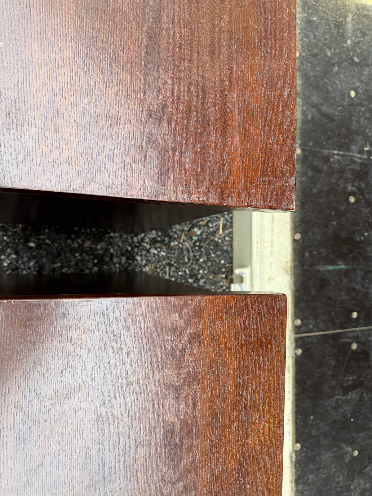 Pair of Wood Nightstands