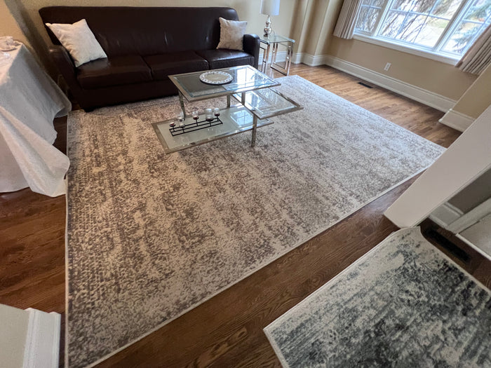 Unique Loom Tuareg Sand Dune Ivory 9' x 12' Area Rug