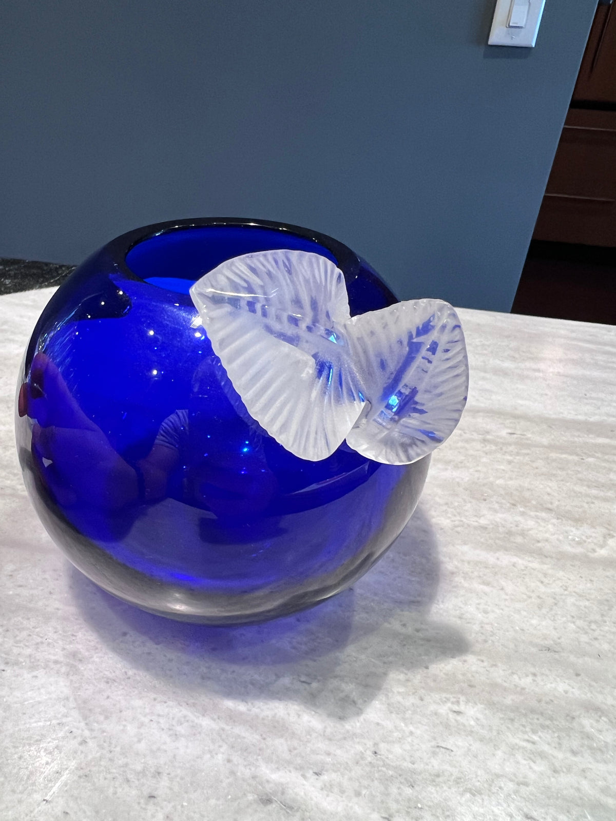 Astral Cobalt Blue Vase