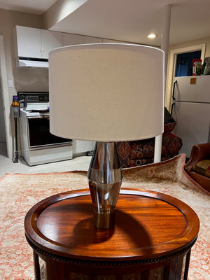 'Brooks Table Lamp' by Flow Decor, Made of Crystal (*retail $680)